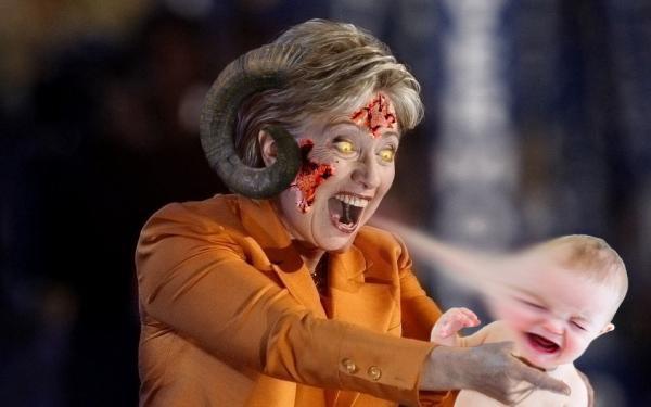 Hillary-Soul-Sucking-Demon