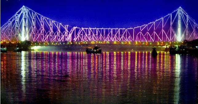Howrah-Bridge-At-Night-Kolkata-Calcutta