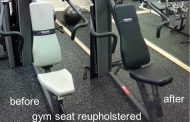 How to choose gym equipment upholstery repair specialist