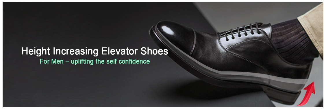 Men’s Height Increase Elevator Shoes Is An Easy Way To Look Tall