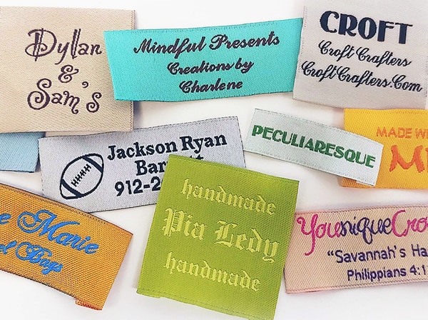 Personalization Options For Clothing Tags