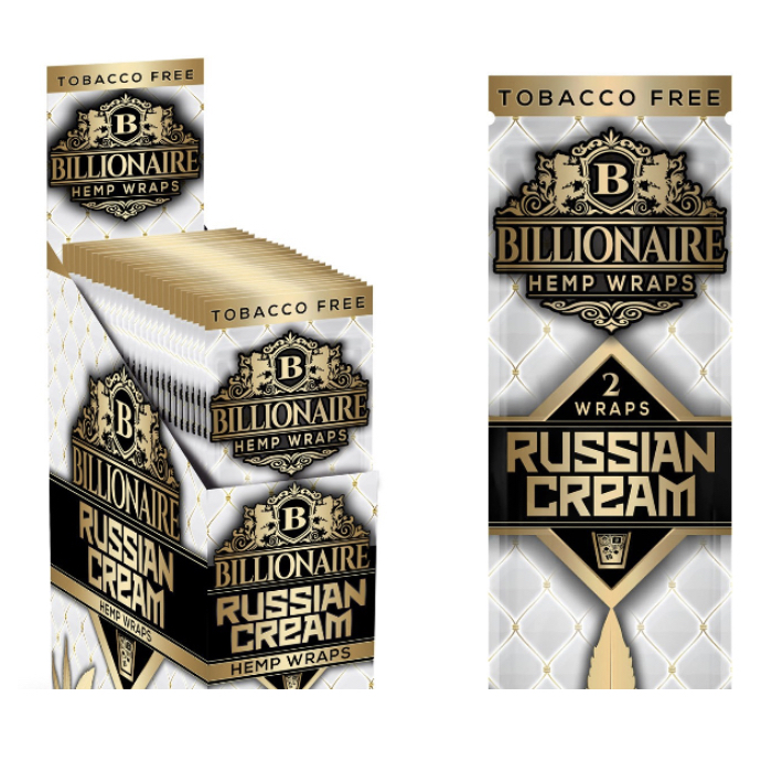 Billionaire Hemp Wraps Russian Cream