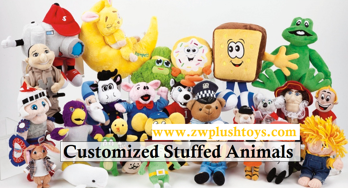Kinds of Customized Stuffed Animals in China
